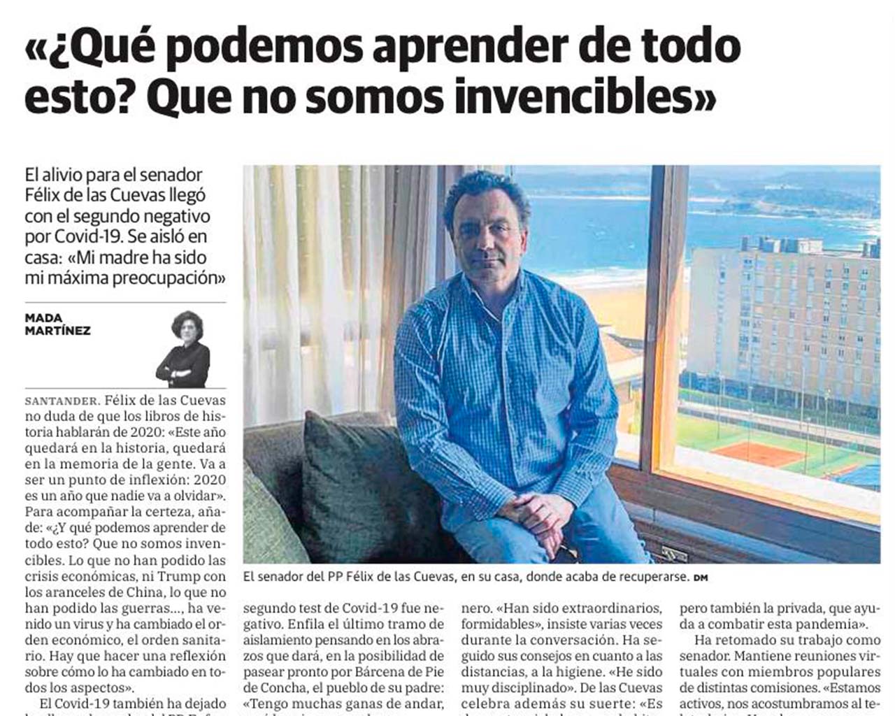 Entrevista El Diario Montañes