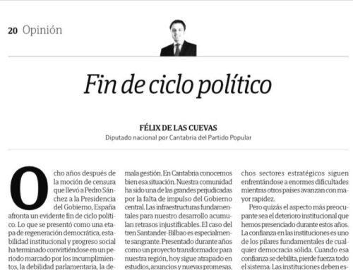 Fin de ciclo político